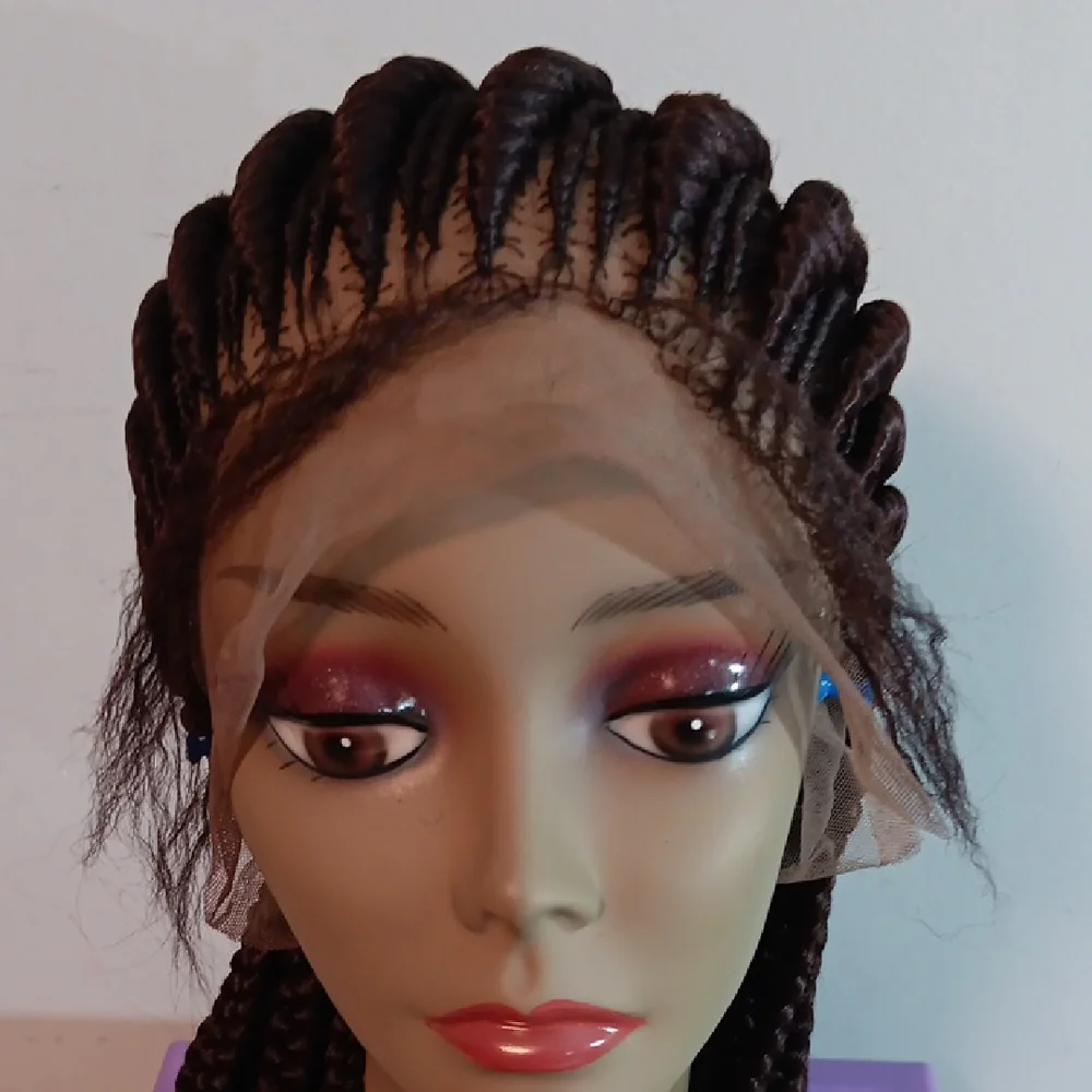 Stylish Dark Brown Braided Wig